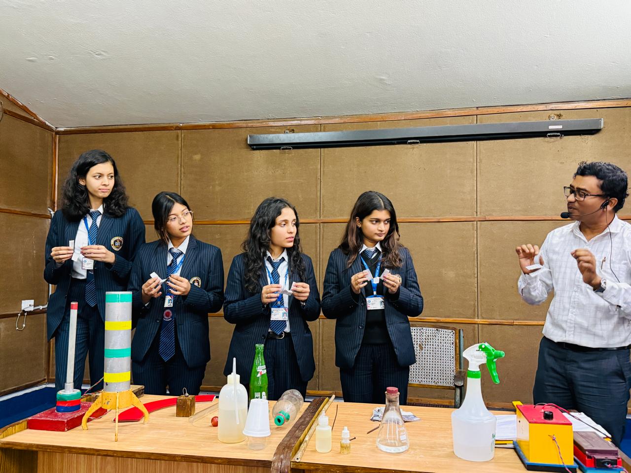 Students Visit To Science Center, Silliguri, West Bengol, India